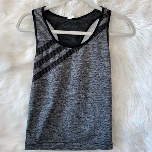 Black and grey tank top/workout shirt